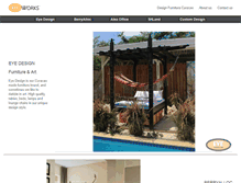 Tablet Screenshot of eyeworkscuracao.com